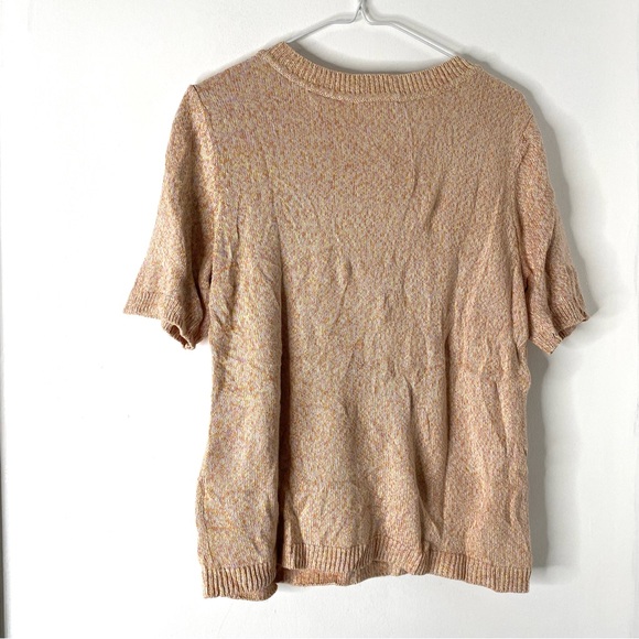 Candace Cameron Bure Multicoloured Knit Button Sweater - Picture 4 of 6